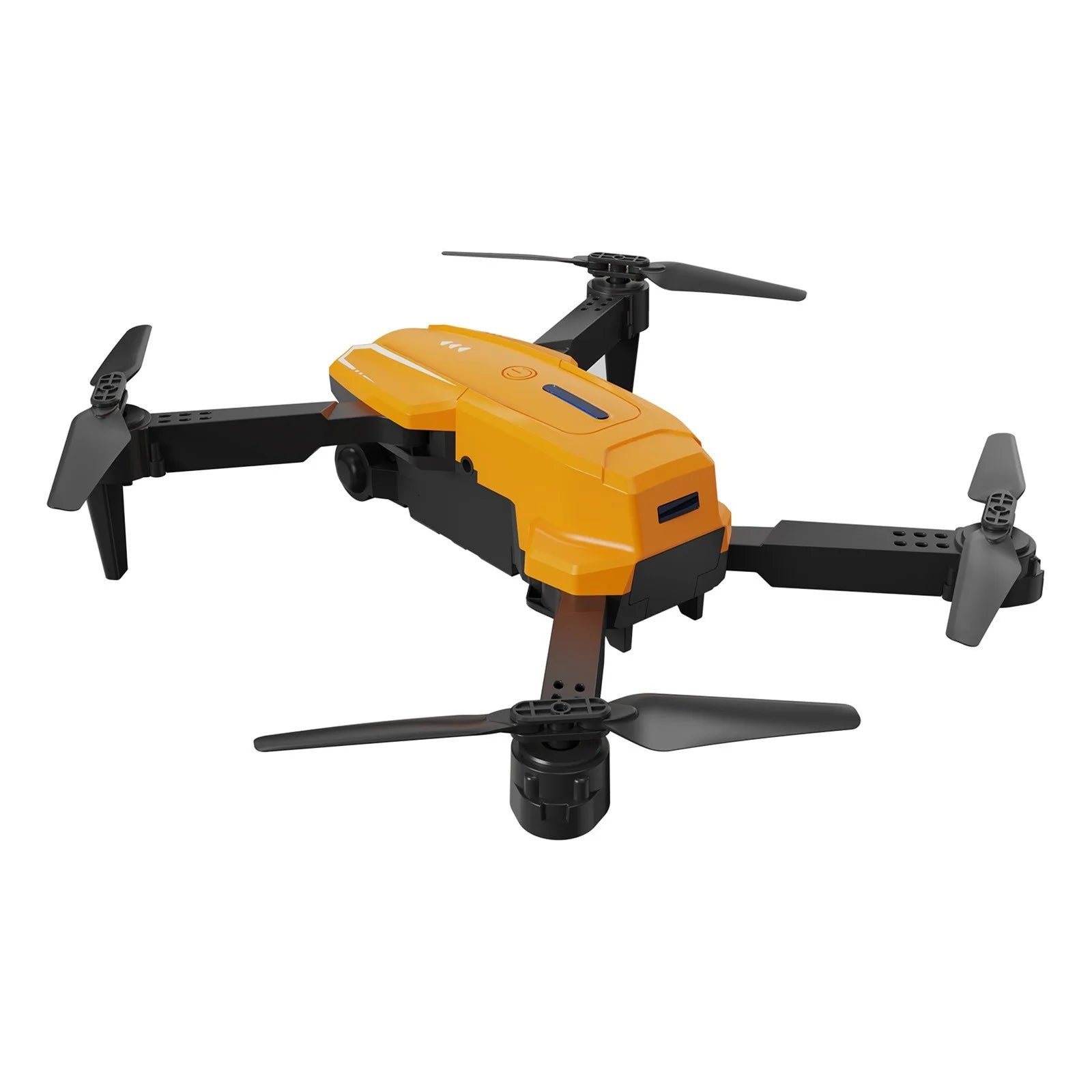 Drone with Camera Fpv Drone with 1080P Camera 2.4G Wifi Fpv Rc Quadcopter with Headless Mode Follow Me Altitude Hold Toys Gifts for Kids Adults Orange