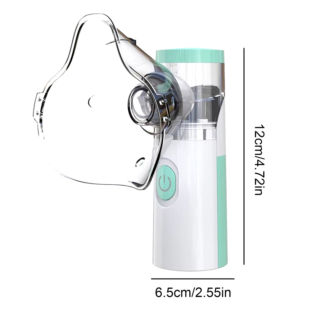 Outdoor Nebulizer Silent Mesh Portable Mini First Aid Kit Handheld Asthma Inhaler Atomizer Kids Adult Saving Emergency Machine