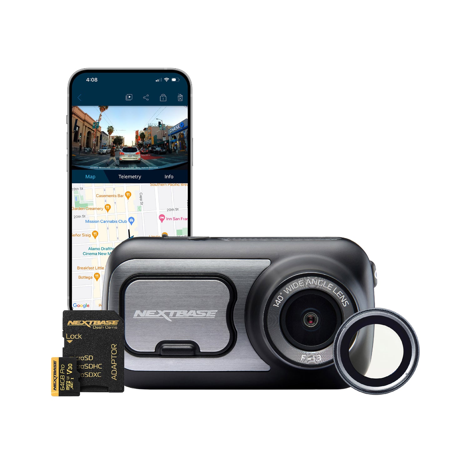 422GW 1440P Dash Cam Bundle