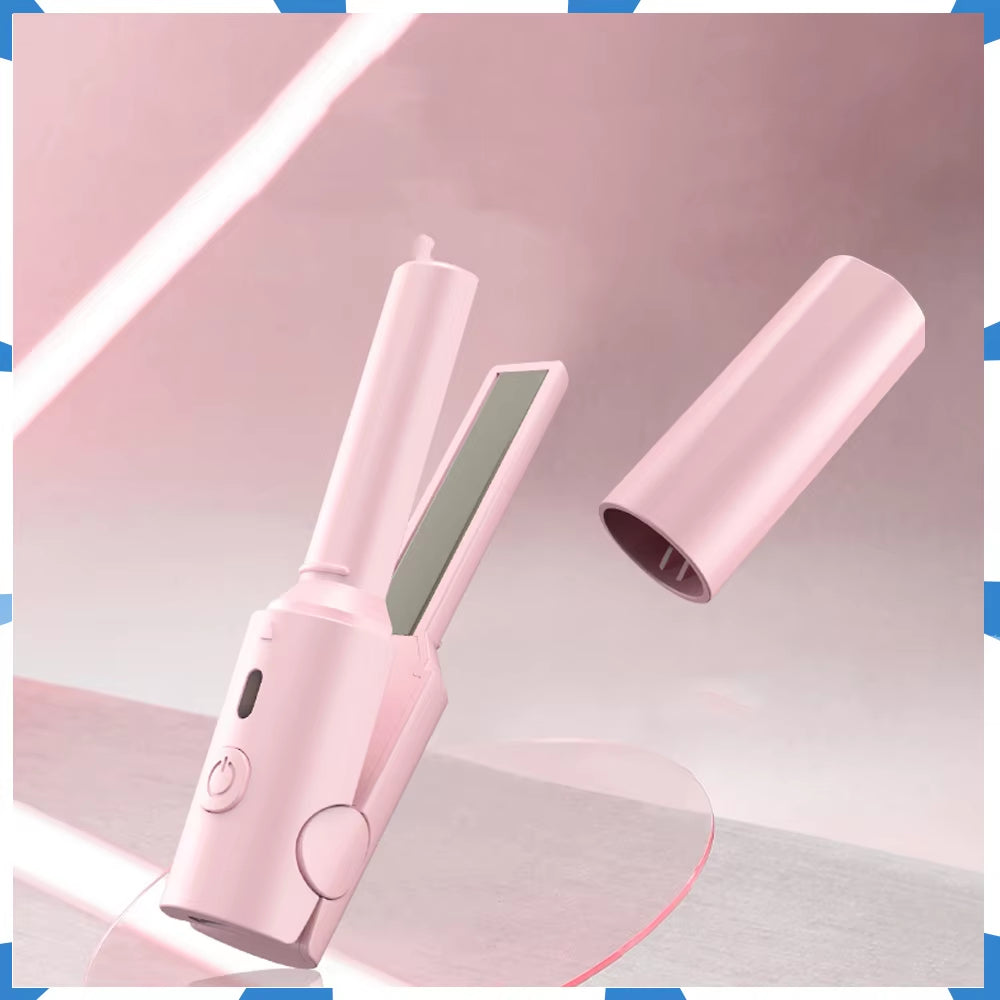 Multifunctional Hair Straightener Must-Have Portable Small Curling Machine Splint Cuticle Protecting Damage Reducing USB Plug