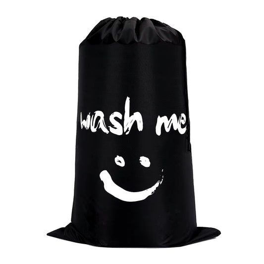 Washable Dirty Clothes Organizer Nylon Laundry Bag Wash Me Travel Storage Pouch Folding Bags Wash Drawstring Bag