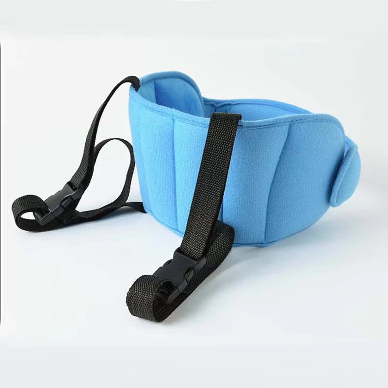 Child Safety Car Seat Head Fixing Belt Baby Aid Head Sleep Protector Pillows Travel Head Kids Neck Holder Positioners