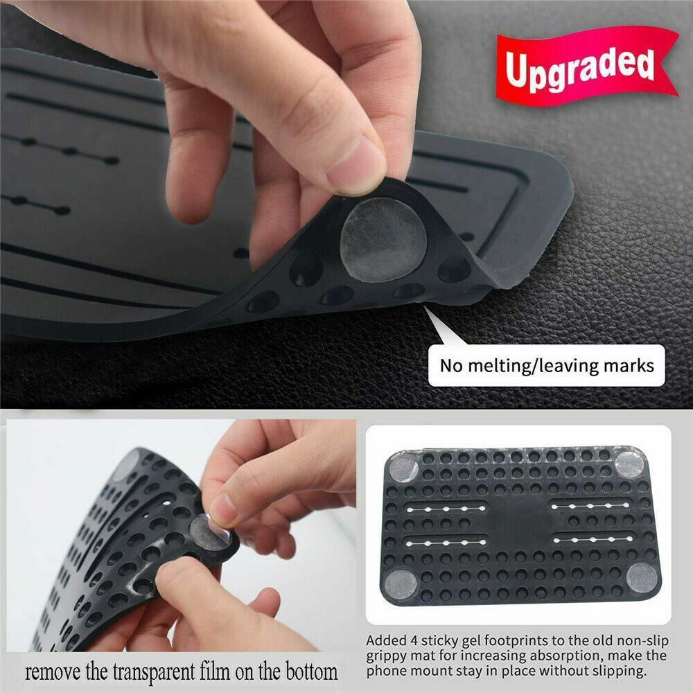 Car Dashboard Anti-Slip Rubber Mat Mount Holder Pad Stand for Mobile Phone GPS