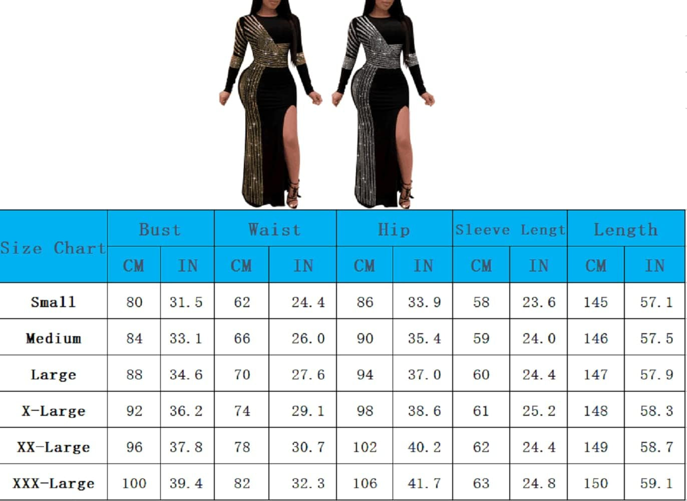 Women Long Sleeve Birthday Dresses Sexy Hot Diamond Process Sexy Dress Party Club Night Dress…