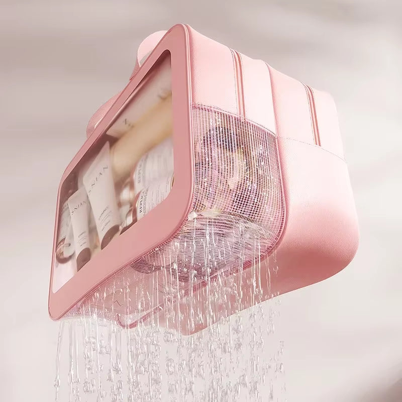 Dry Wet Separation Cosmetic Bag Women'S Large Capacity Portable Cosmetics Storage Wash Bag Travel Bag