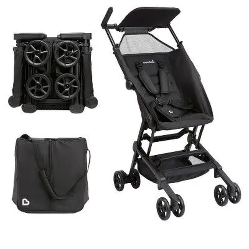 Munchkin Sparrow Ultra Compact Travel Stroller - Black