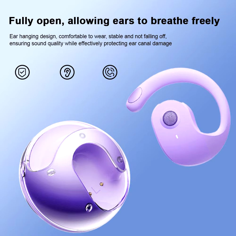 Wireless Earbuds Headphones Ear Mounted Wireless Awaze Labs X15 Pro Earbuds Ipx5 Waterproof BT 5.4 Earbuds for Laptops Phones