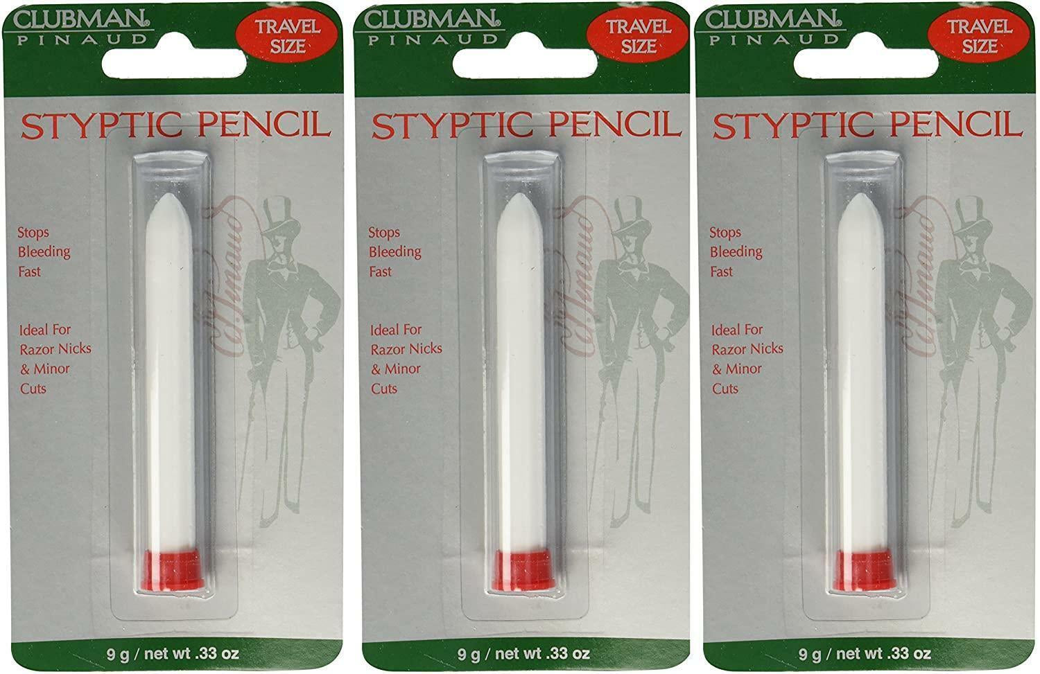 Styptic Pencil Travel Size Shaving Accessories Beauty Personal Care Razor 3 Pack