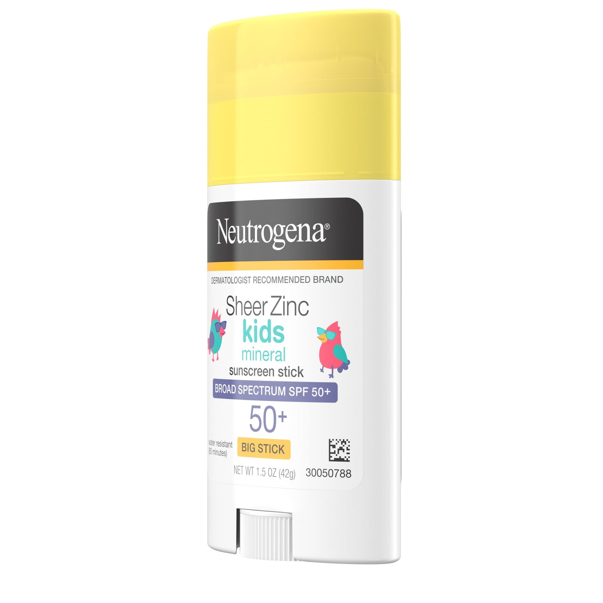 Sheer Zinc Kids Mineral Sunscreen Stick, SPF 50+, 1.5 Oz