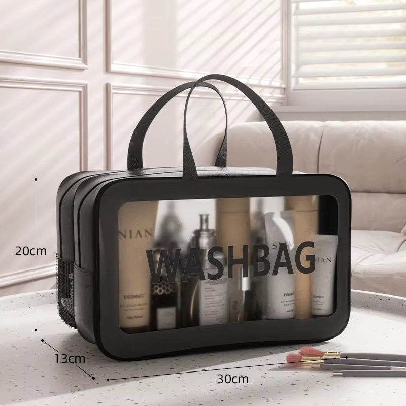 Dry Wet Separation Cosmetic Bag Women'S Large Capacity Portable Cosmetics Storage Wash Bag Travel Bag