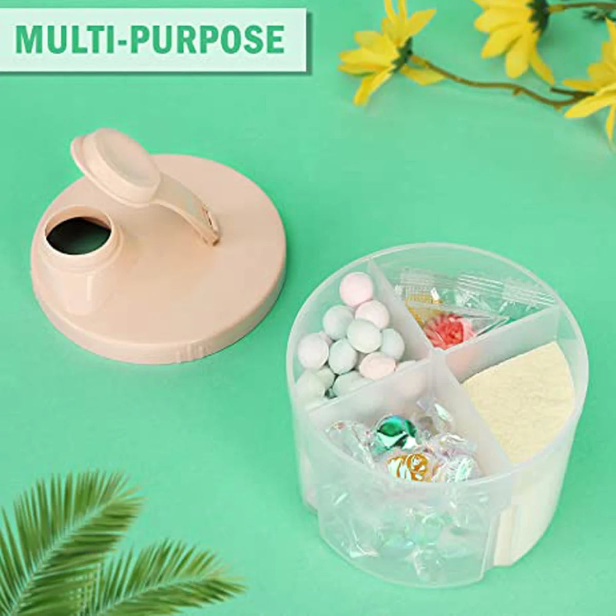 2PCS Baby Formula Storage Portable Milk Powder Dispenser