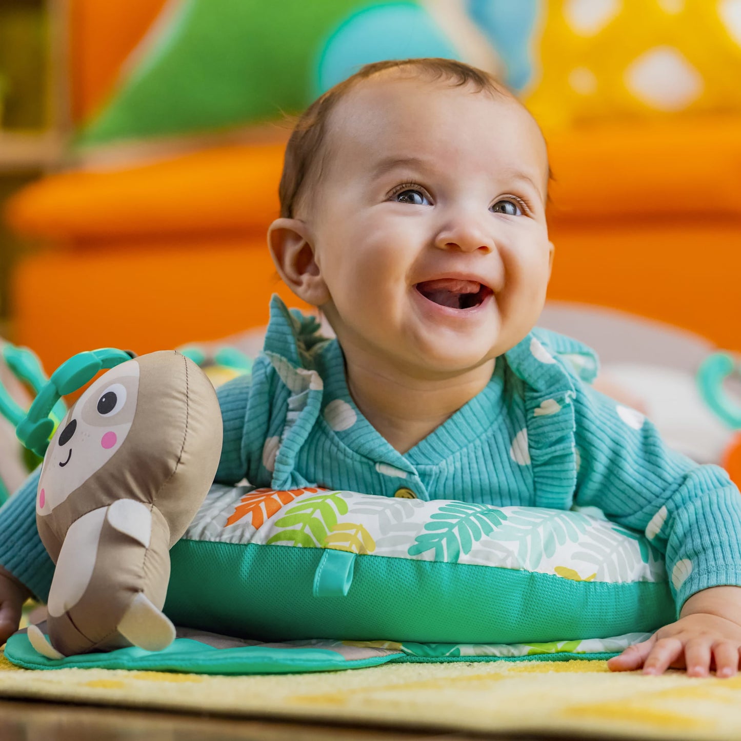 Tummy Time Prop & Play Sloth