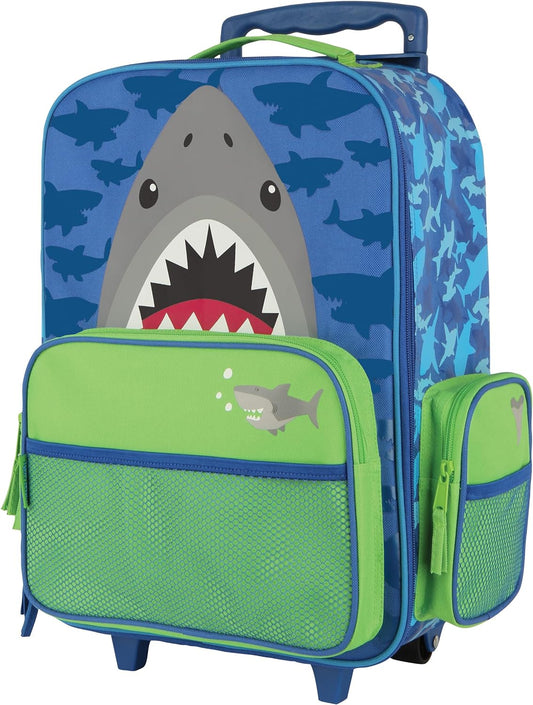 Boys' Classic Rolling Luggage, Shark, One Size