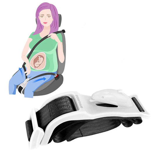 Pregnant Woman Driving Safe Belt Maternity Seat Belt for Protecting Unborn Baby Comfort and Safety for Maternity Moms Belly