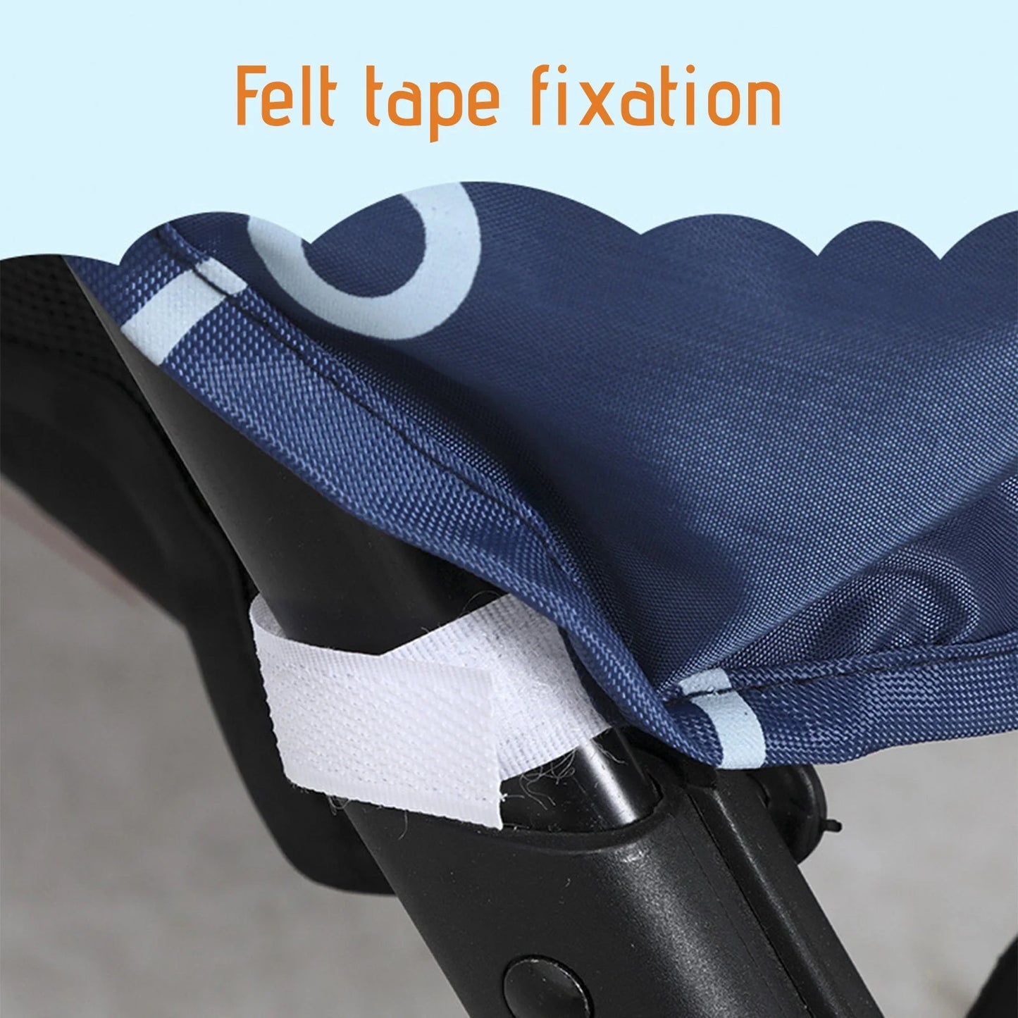 Stroller Rain Cover,Universal Stroller Accessory,Waterproof,Windproof Protection,Protect from Dust Snow,Baby Travel Weather Shield,Rainproof Nano-Coating Elastic Band,Blue,Black