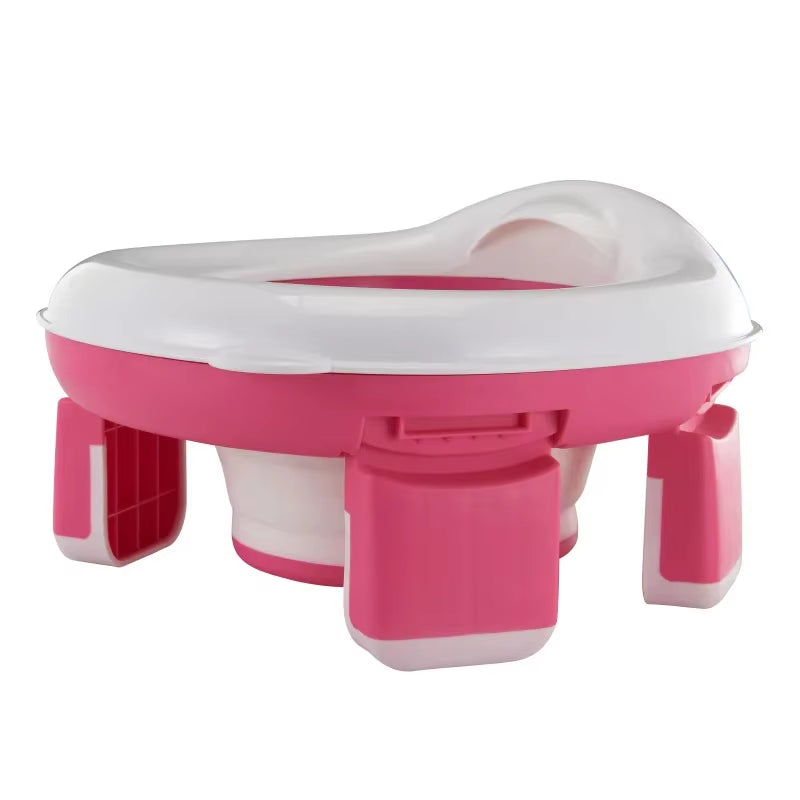 Baby Outdoor Portable Toilet 2024 New Style Baby Emergency Mobile Portable Fold Children Folding Toilet Potty Training Seat