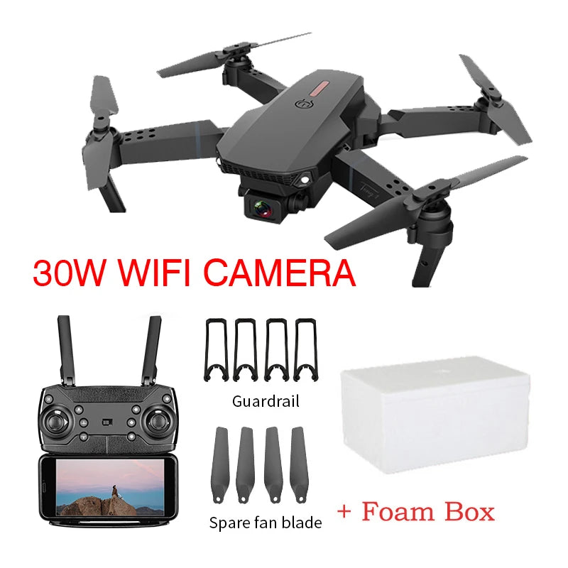 PRO 15 Fold FPV Mini Drone Quadcopter with Camera Dron Professional 4K Drone Height Hd Drone 4K Dual Camera Drones Toy