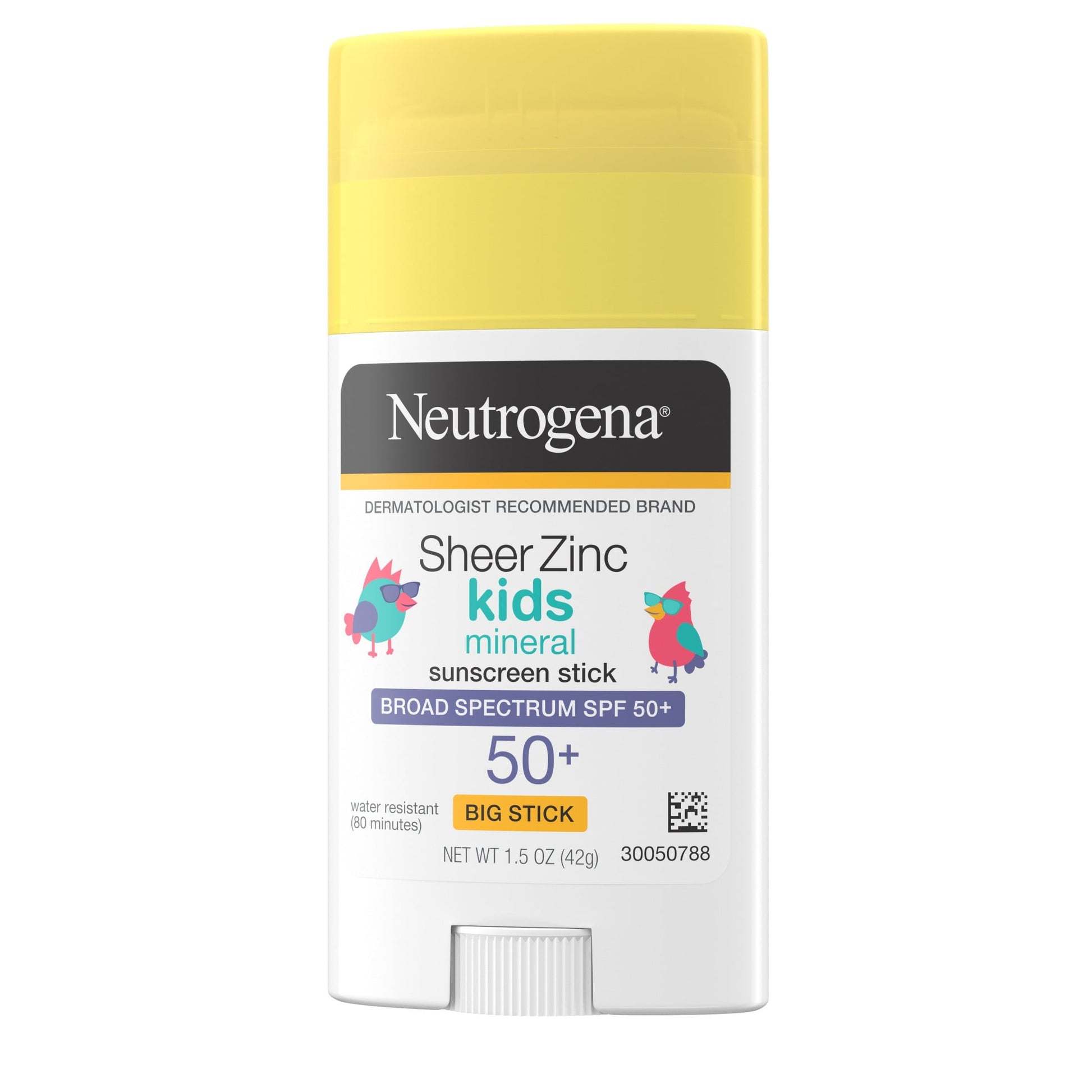 Sheer Zinc Kids Mineral Sunscreen Stick, SPF 50+, 1.5 Oz