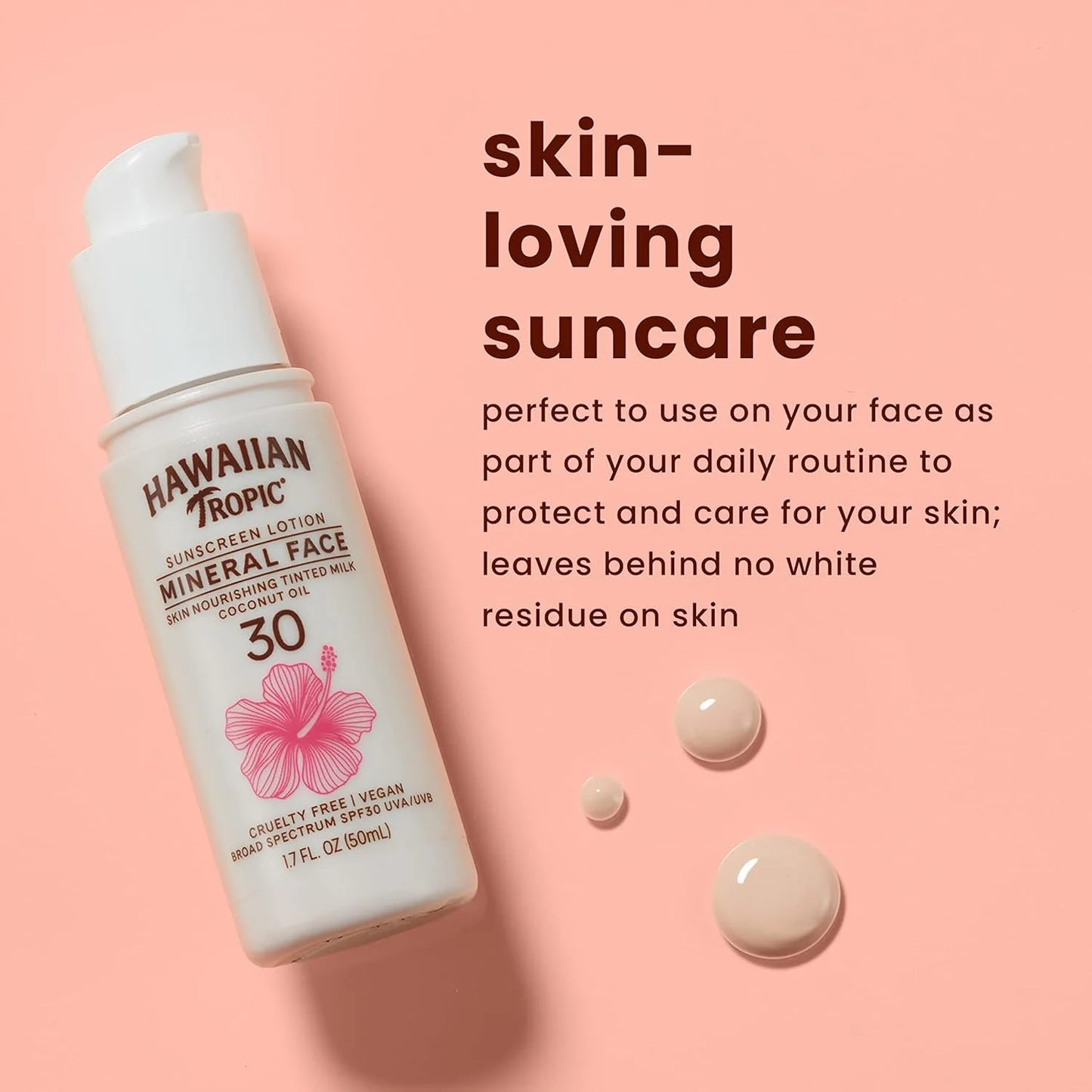 Mineral Skin Nourishing Milk Sunscreen for Face SPF30, 1.7Oz|Sun Milk, Zinc Oxide Sunscreen, Mineral Sunscreen Face, Oxybenzone Free Sunscreen, Travel Size Sunscreen, 1.7Oz (Pack of 2)