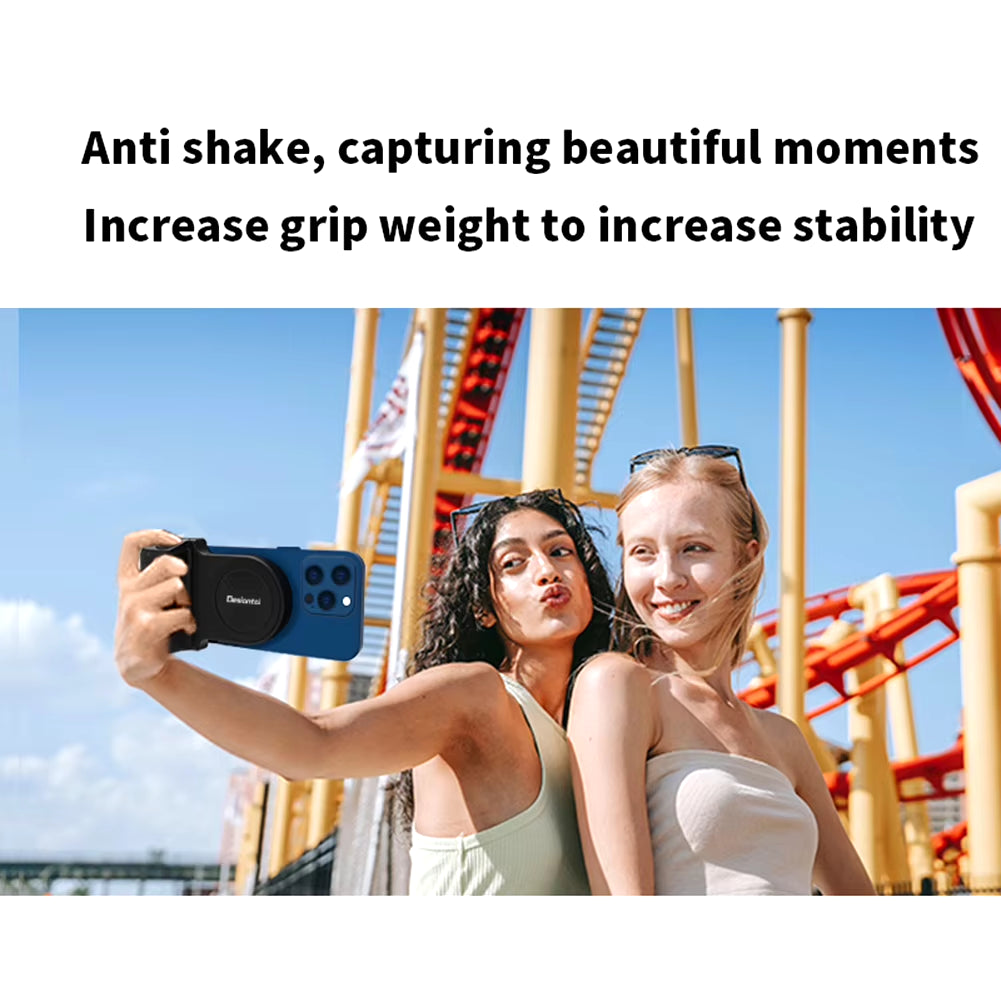 Magnetic Selfie Phone Tripod Mount Anti-Shake Bluetooth-Compatible Selfie Stablizer Camera Handle for Iphone All Phones Shooting