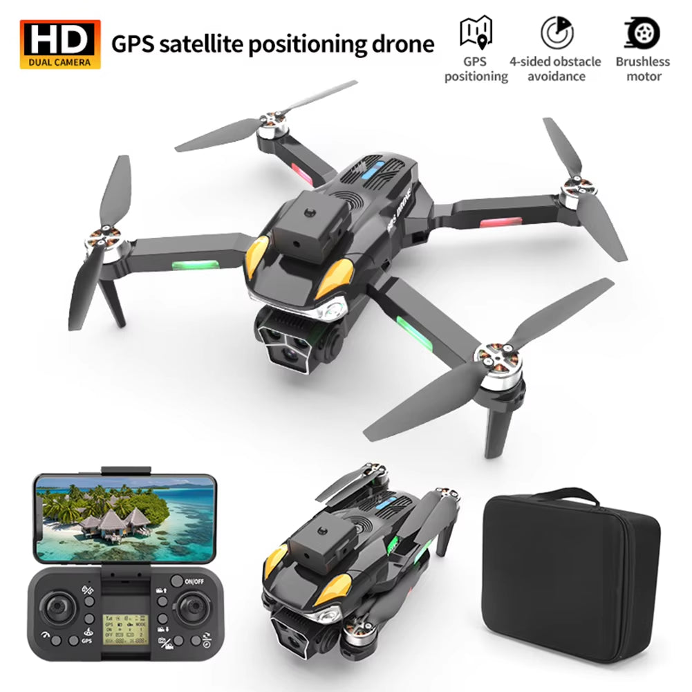 Portable Auto Return Aerial-Drones Wind Resistance Quadcopters Toy for Beginners