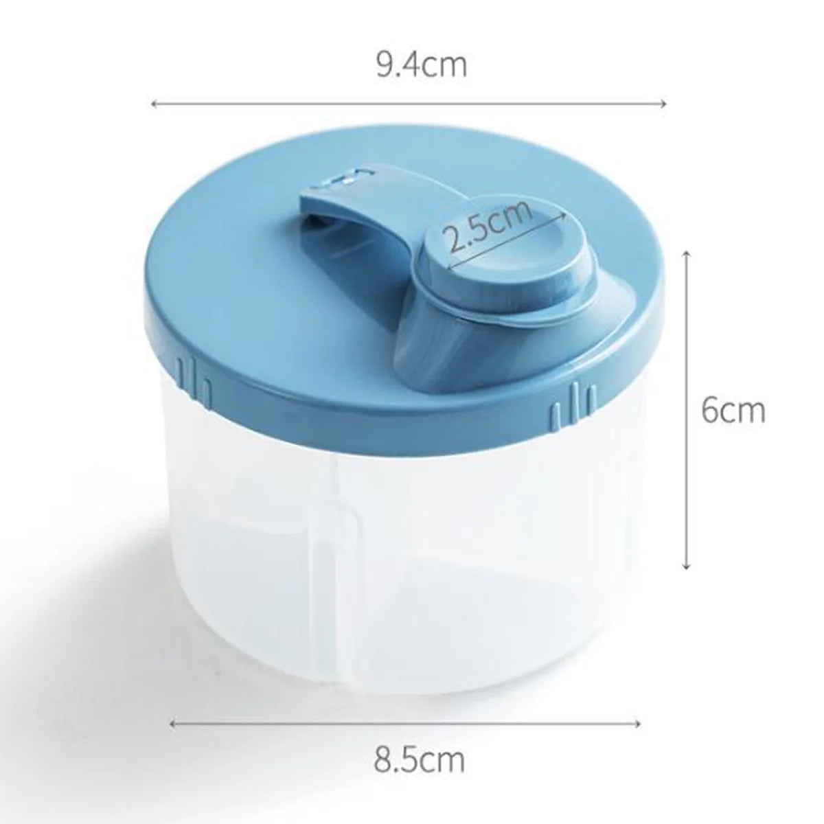 2PCS Baby Formula Storage Portable Milk Powder Dispenser