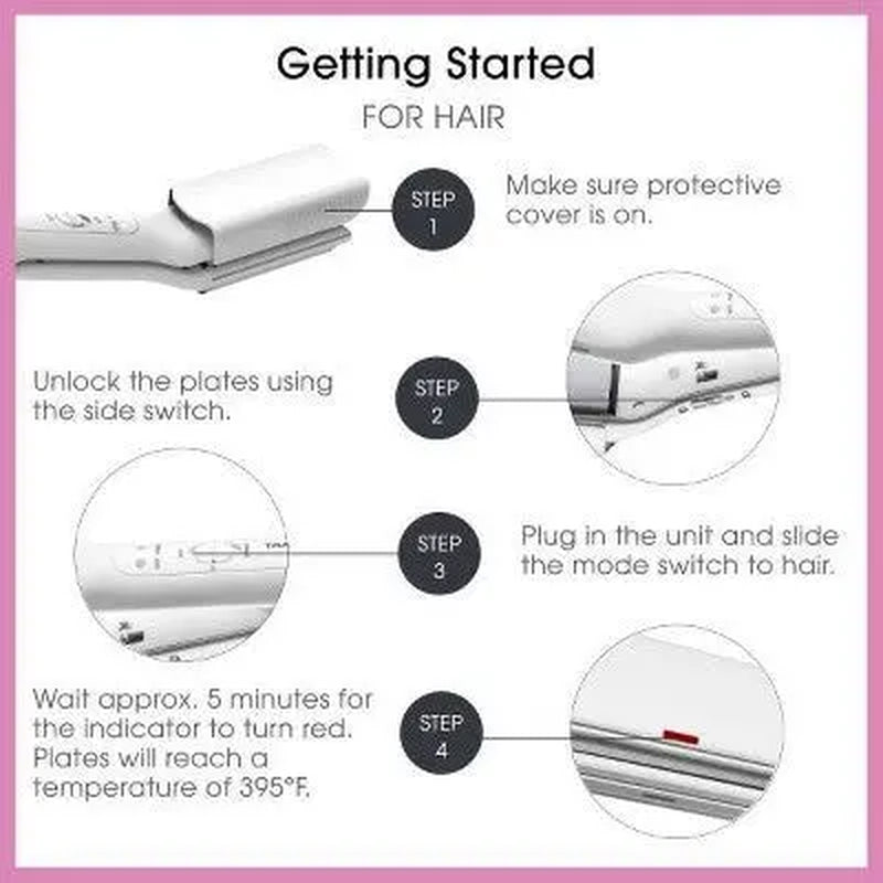 Travel Smart 2-In-1 Styling & Garment Iron