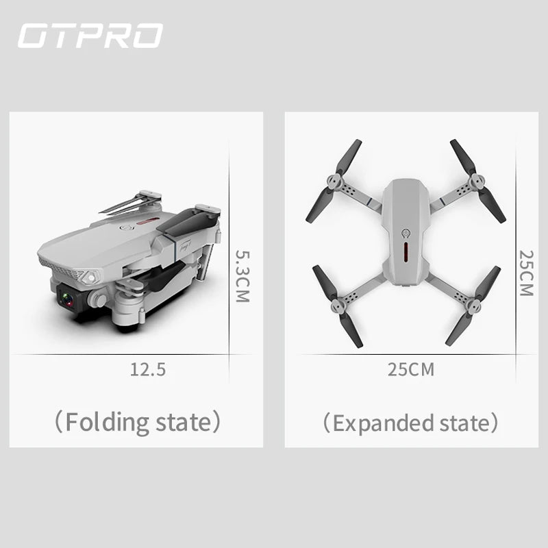 PRO 15 Fold FPV Mini Drone Quadcopter with Camera Dron Professional 4K Drone Height Hd Drone 4K Dual Camera Drones Toy