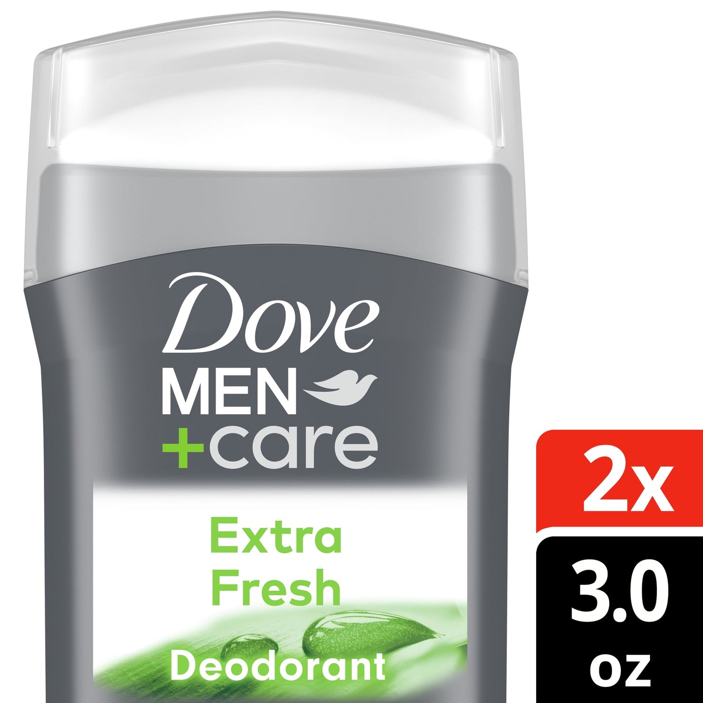 Extra Fresh Deodorant Stick Twin Pack for Men, Citrus, 3 Oz