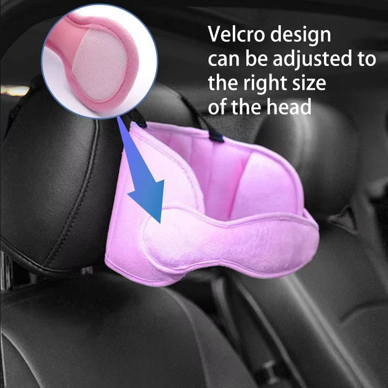 Child Safety Car Seat Head Fixing Belt Baby Aid Head Sleep Protector Pillows Travel Head Kids Neck Holder Positioners