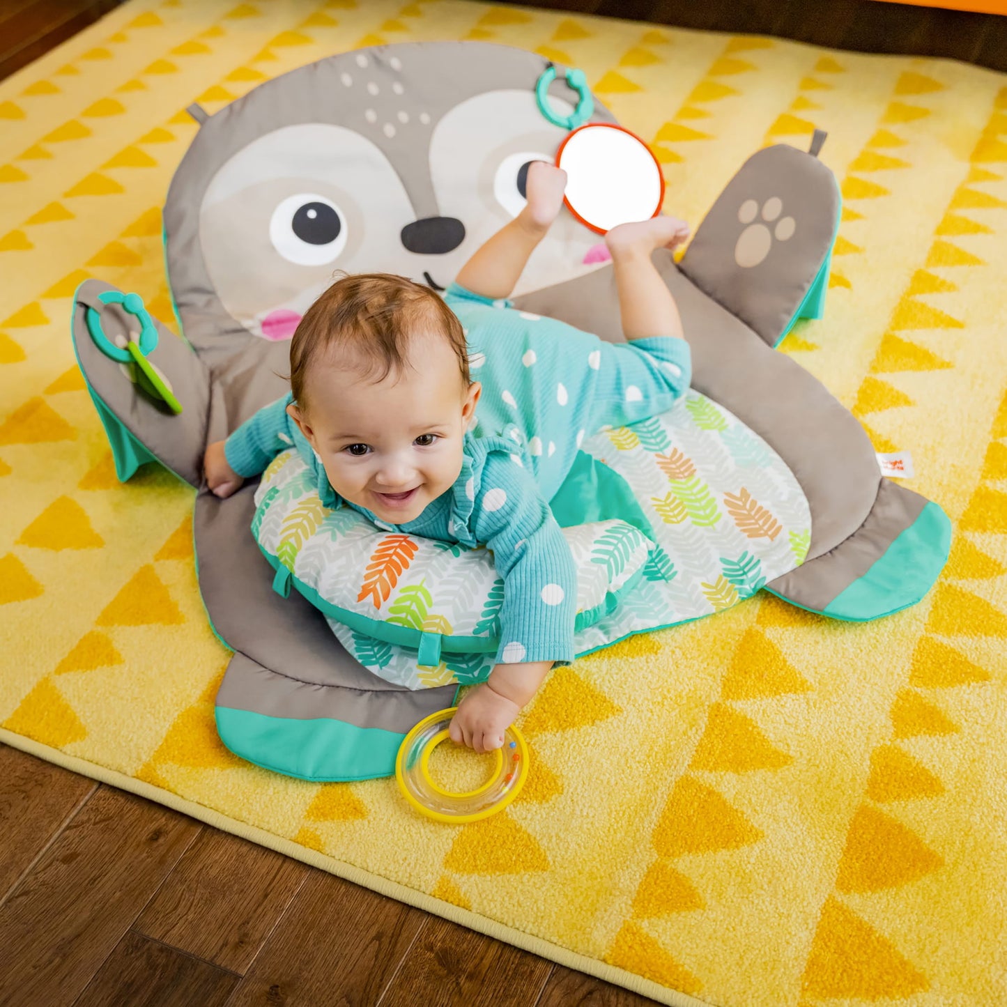 Tummy Time Prop & Play Sloth